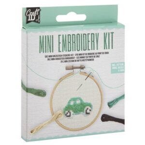 Creative Craft Group Craft ID - Mini embroidery kit - Car (CR1712)