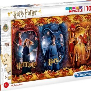 Harry Potter Puslespil - Super Color - 104 Brikker - Clementoni