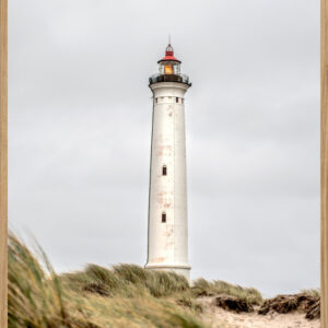 LYNGVIG FYR - NATURPLAKAT A5 (14,8 x 21cm) - BOLIGEN > NATURPLAKATER - Living Nature