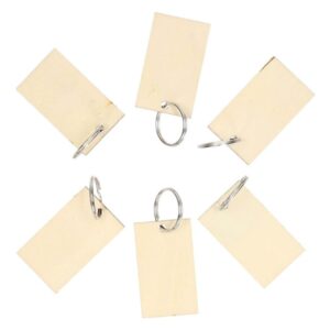 Lobbes Wooden Keychains 6 pcs.