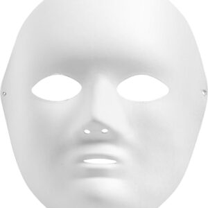 Mal Selv Maske - Helmaske - Hvid