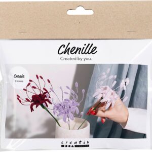 Mini DIY Kit Chenilleblomster, Spider Lily