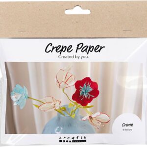 Mini DIY Kit Crepepapir, Crepeblomster