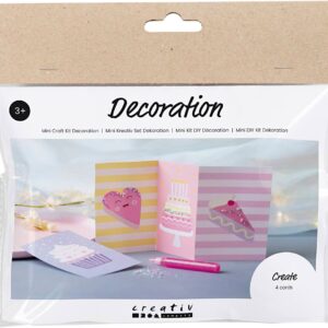 Mini DIY Kit Dekoration, Kager
