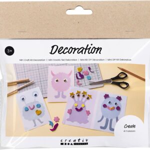 Mini DIY Kit Dekoration, Monstercollag