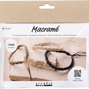Mini DIY Kit Macramé, Armbånd