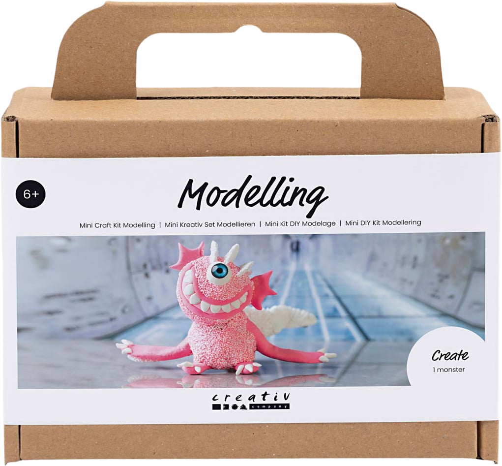 Mini DIY Kit Modellering, Monster Sally