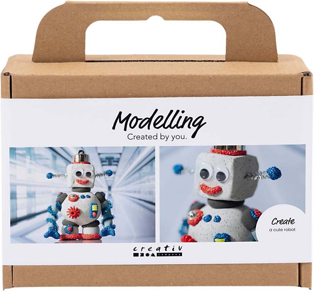 Mini DIY Kit Modellering, Robotdreng