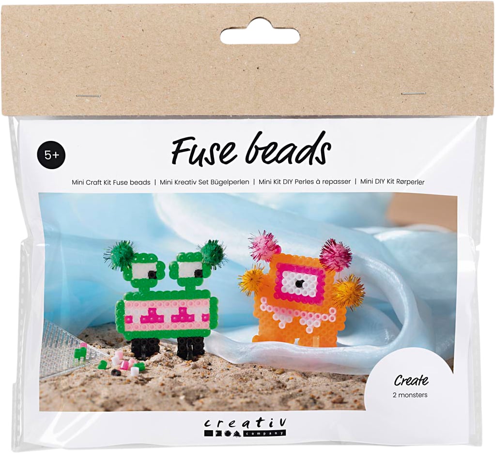 Mini DIY Kit Rørperler , Monster