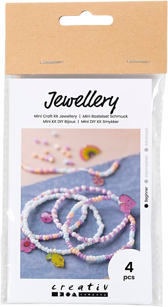 Mini DIY Kit Smykker, Armbånd Krympeplast