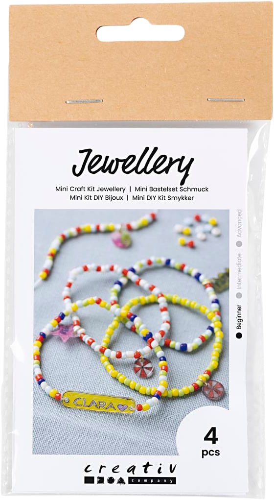 Mini DIY Kit Smykker, Armbånd Krympeplast