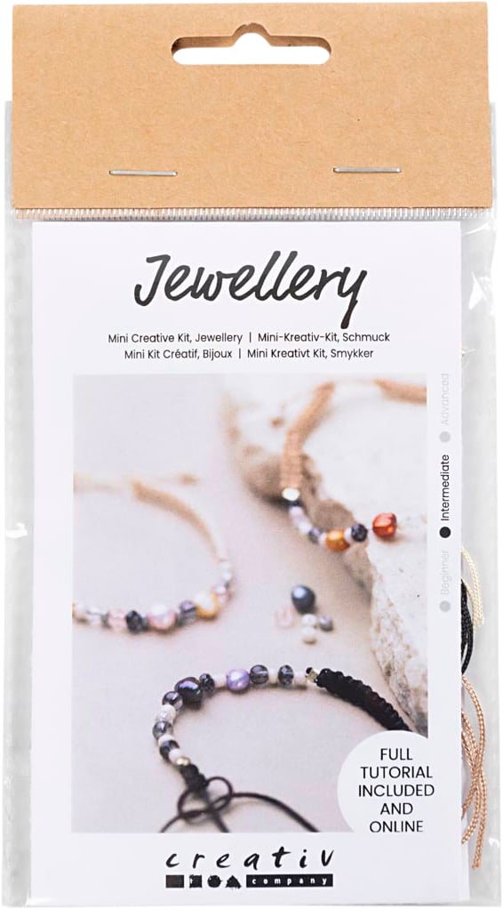 Mini DIY Kit Smykker, Armbånd med Knyttet lås