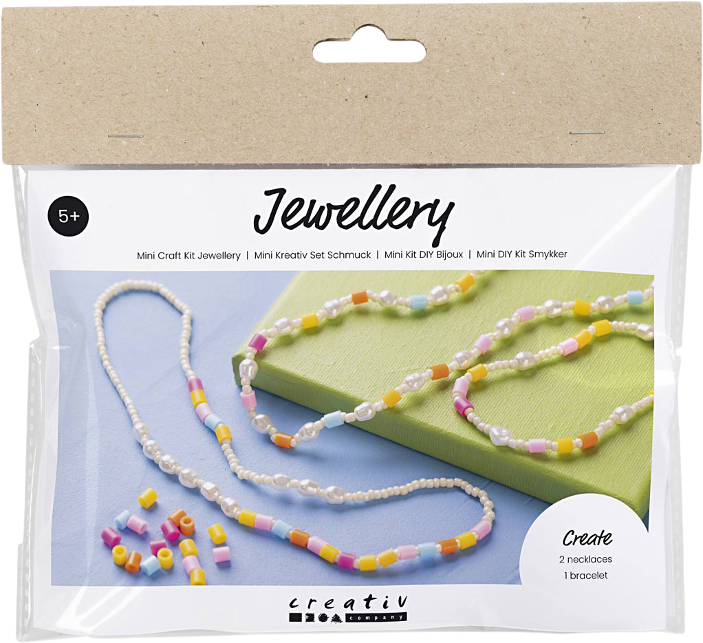 Mini DIY Kit Smykker, Halskæde og Armbånd