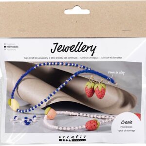 Mini DIY Kit Smykker, Halskæde og Øreringe
