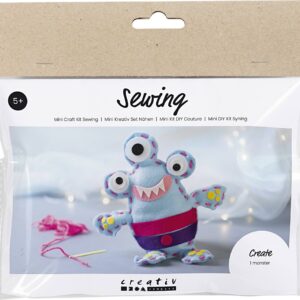Mini Diy Kit Syning - Filtmonster - Assorterede Farver