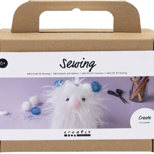 Mini Diy Kit Syning - Monster - Assorterede Farver