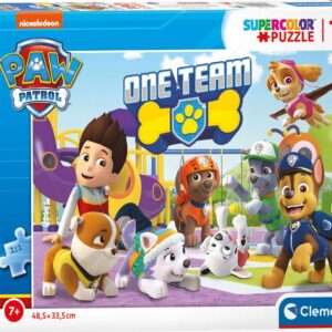 Paw Patrol Puslespil - Super Color - Clementoni - 180 Brikker