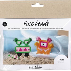Rør Perler Mini Diy Kit - Monster - Forskellige Farver