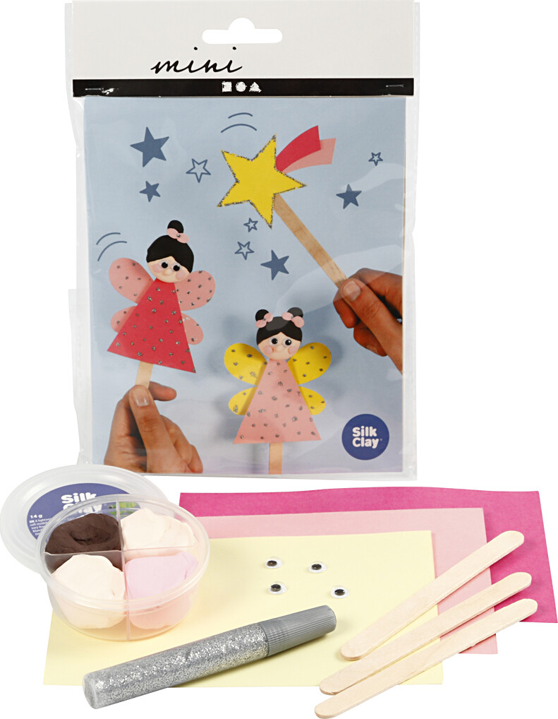 Silk Clay - Diy Kit - Ispindefigurer Feer