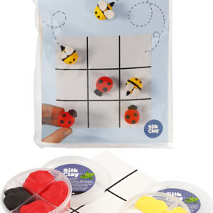 Silk Clay - Diy Kit - Kryds Og Bolle Spil