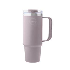 Termokop med Sugerør 885 ml, Lavender