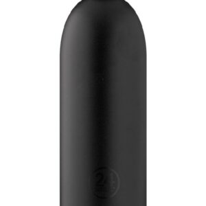 24Bottles Clima Bottle 0.85 L - Stone Finish - Tuxedo Black