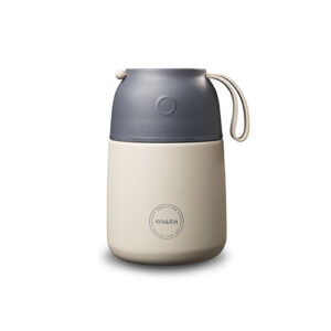 AYA&IDA Food'ie Lunch Box, Cream Beige 500 ml