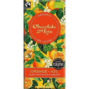 Chocolate and Love Chokolade Orange 65% Økologisk - 80 g