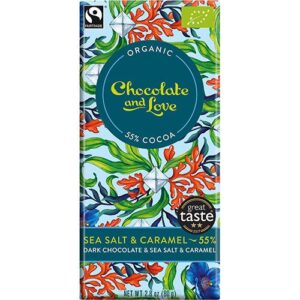 Chocolate and Love Chokolade Sea Salt 55% Økologisk - 80 g