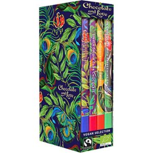 Chocolate and Love Library Box Vegan chokolade Ø, 4,80g - 320 g