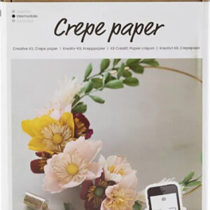 Crepepapir Blomster Diy Kit - Intermediate