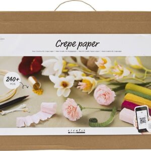 Crepepapir - Blomster Diy Kit Med Over 240 Dele
