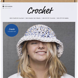 DIY Kit Hækle, Chunky Bøllehat