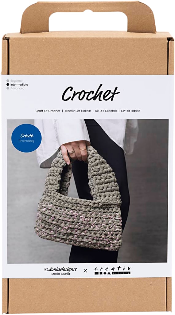 DIY Kit Hækle, Chunky Taske
