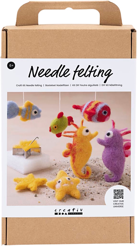 DIY Kit Nålefiltning, Dyr i Vandet