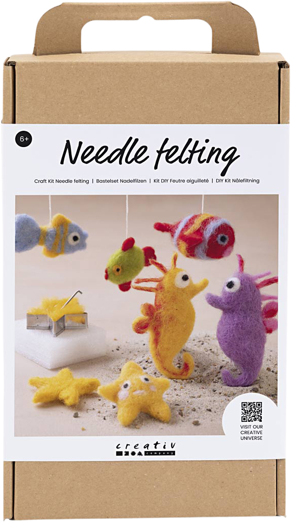 DIY Kit Nålefiltning, Dyr i Vandet