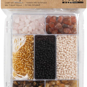 DIY Mix Smykker, Krystaller, str. 2,610 mm, Hulstr. 0,8-1,2