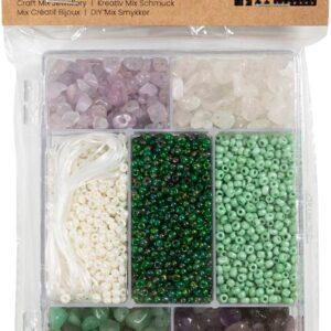 DIY Mix Smykker, Krystaller, str. 2,610 mm, Hulstr. 0,8-1,2