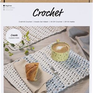 Diy Kit Hækle - Dækkeserviet