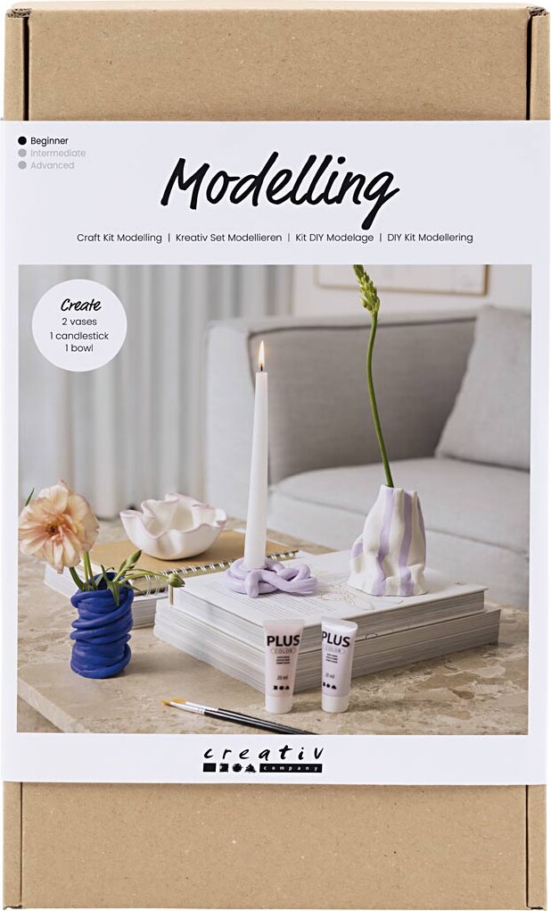 Diy Kit Modellering - Krukker Og Vaser