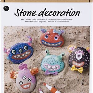 Diy Kit Stendekoration - Monster - Assorterede Farver