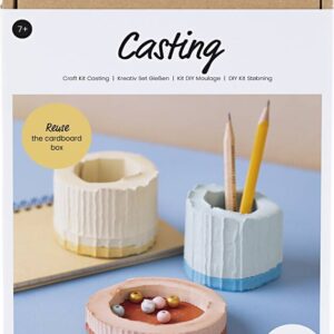 Diy Kit Støbning - Beholdere - Blå - Rød - Lys Gul