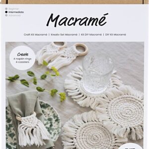 Diy Macramé Kit - Borddekoration - Off White
