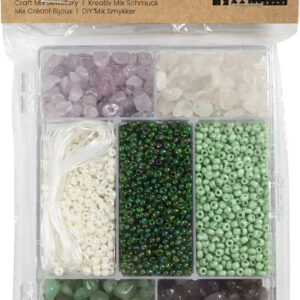 Diy Mix Smykker - Krystaller - Str. 2,6-10 Mm - Hulstr. 0,8-1,2 Mm