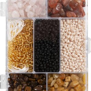 Diy Mix Smykker - Krystaller - Str. 2,6-10 Mm - Hulstr. 0,8-1,2 Mm - Assorterede Farver