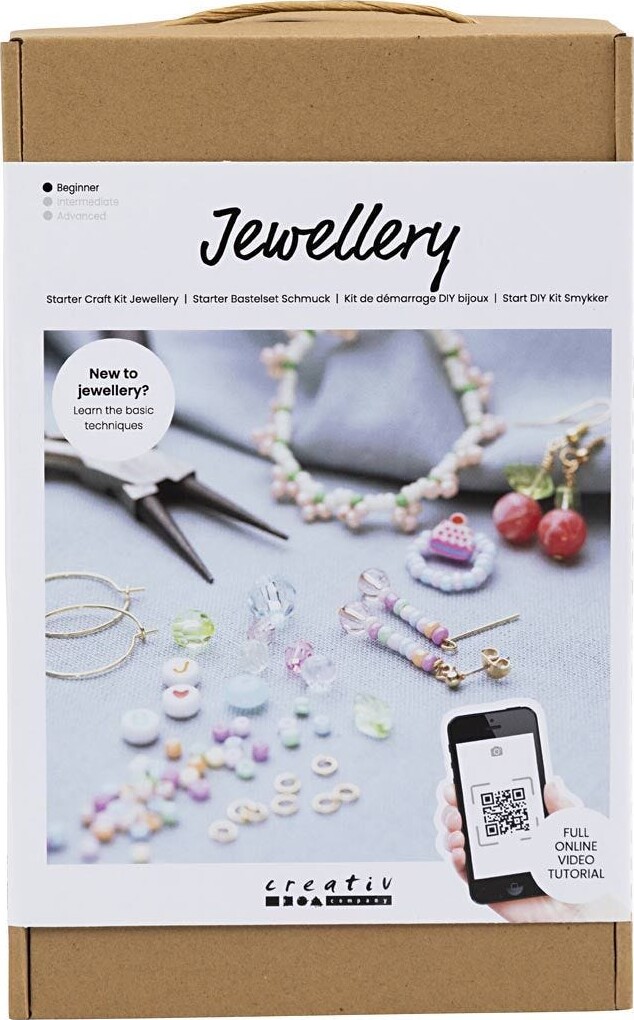 Diy Smykkesæt - Friske Farver - Creativ Company