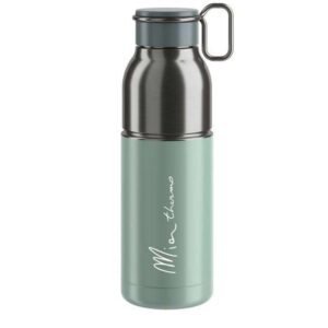 Elite Mia - Thermoflaske - 550ml - Rustfrit stål - Grøn/Sort
