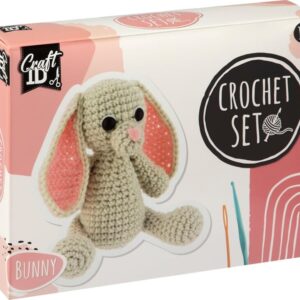 Hæklekit - Kanin Diy Hæklesæt Inkl. Garn - Craft Id