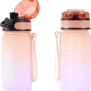 I-drink - Tritan Bottle - 500 Ml. Orange And Lilac