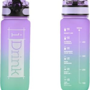 I-drink - Tritan Bottle - 750 Ml Purple And Aquamarine